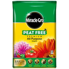 Miracle-Gro 40L Peat Free Premium All Purpose Compost