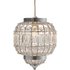 Collection Kasbah Silver & Acrylic Pendant Light - Clear