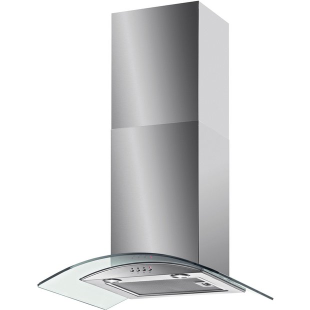 Buy Baumatic BT63GL 60cm Glass Cooker Hood Stainless Steel at Argos