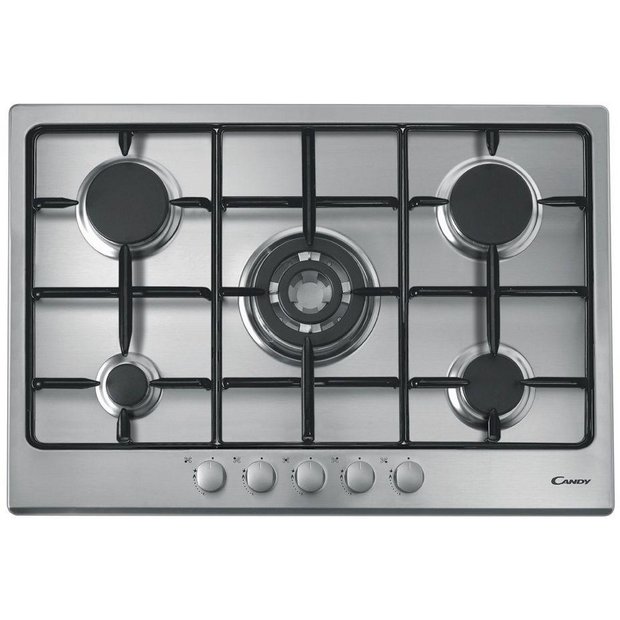 Buy Candy GPG75SQPX 75cm Gas Hob Stainless Steel at Argos.co.uk