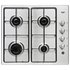 Bush AG60GNSS Gas Hob - Stainless Steel