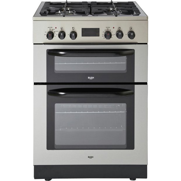 Buy Bush BUDFD60SS Dual Fuel Cooker S/Steel/Ins/Del/Rec at Argos.co.uk