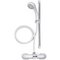 Croydex Push Fit Shower Mixer Set - White