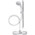 Croydex Push Fit Shower Mixer Set - White