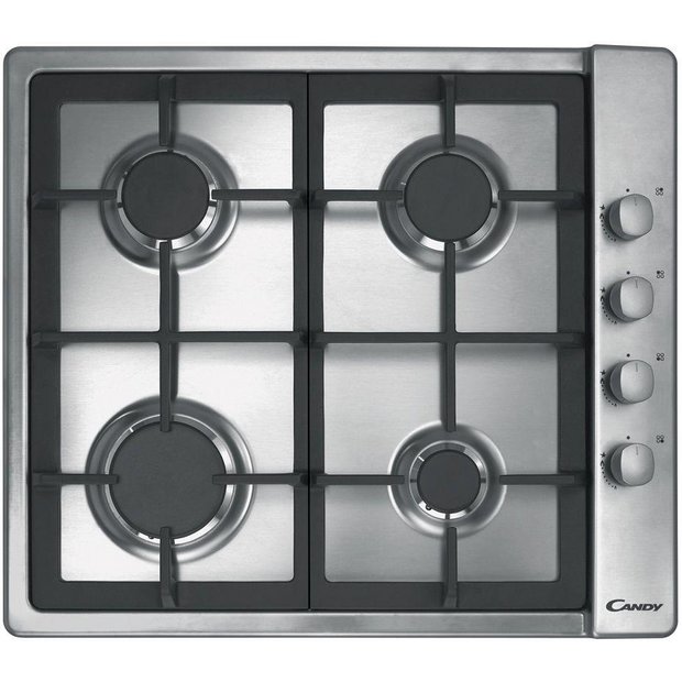 Buy Candy CLG64SGX Gas Hob Stainless Steel at Argos.co.uk Your