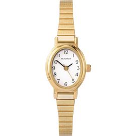 Sekonda Ladies Gold Stainless Steel Expander Bracelet Watch