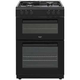 Bush CTFS60DFCB 60cm Double Oven Dual Fuel Cooker - Black