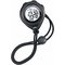 Black Sports Fabric Strap LCD Stopwatch