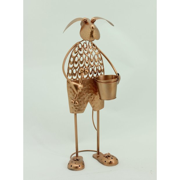 Buy Large Metal Garden Dog and Plant Pot at Argos.co.uk Your Online
