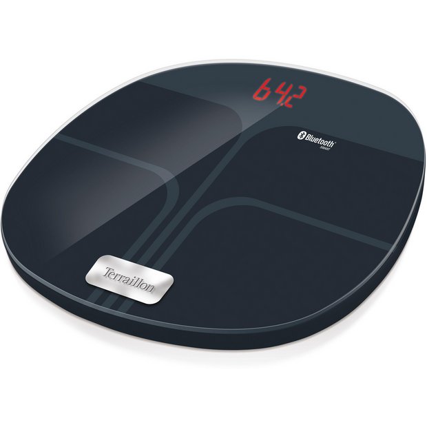 Buy Terraillon  Coach Pop Black Body Analyser Bathroom Scale at
