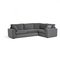 Argos Home Eton Right Corner Fabric Sofa - Charcoal