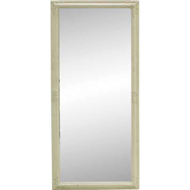 Buy Heart of House Charlotte Ornate Leaning Wall Mirror Ivory at Argos.co.uk Your Online