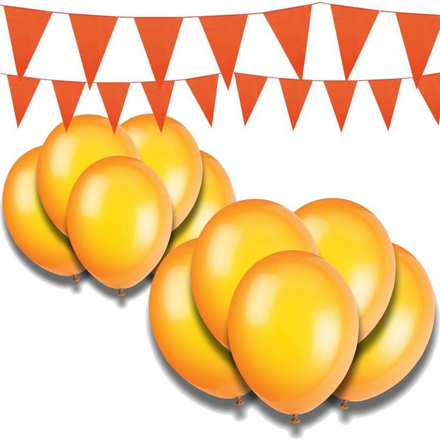 Buy Giant Bunting and Balloon Set Orange at Argos.co.uk Your Online