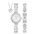 Limit Ladies' Silver Bracelet, Pendant and Watch Set