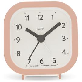 Acctim Remi Analogue Alarm Clock - Pink