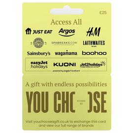 You Choose Access All GBP Gift Card