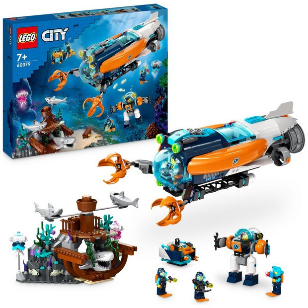 Buy LEGO City Deep Sea Explorer Submarine Toy Ocean Set 60379