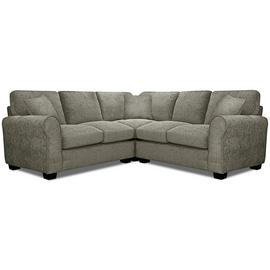 Argos Home Taylor Fabric Corner Sofa - Grey
