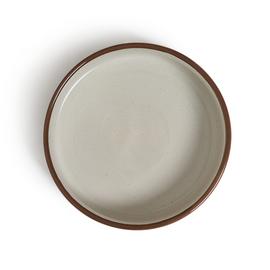 Habitat Speckle 13cm Ceramic Small Pie Dish - Grey