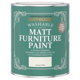 Rust-Oleum Furniture Matt Paint 750ml - Antique White