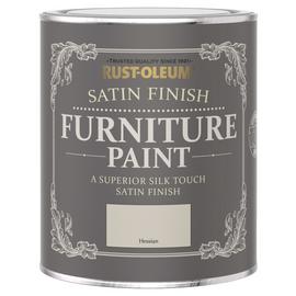 Rust-Oleum Furniture Satin Paint 750ml - Hessian
