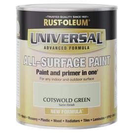 Rust-Oleum Universal All-Surface Satin Paint 750ml - Green
