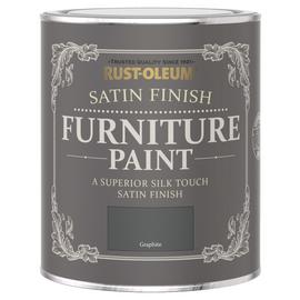 Rust-Oleum Furniture Satin Paint 750ml - Graphite