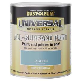 Rust-Oleum Universal All-Surface Satin Paint 750ml - Lagoon