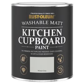 Rust-Oleum Kitchen Cupboard Matt Paint 750ml - Winter Grey