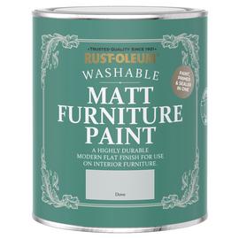 Rust-Oleum Furniture Matt Paint 750ml - Dove