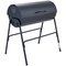 Argos Home Charcoal Oil Drum BBQ with Warming Rack