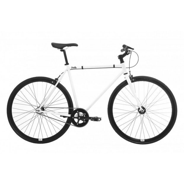 Buy Feral Fixie 59cm Frame Road Bike White Mens' at Argos.co.uk