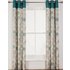 Kaelan Eyelet Unlined Curtains - 90 x 90in - Teal