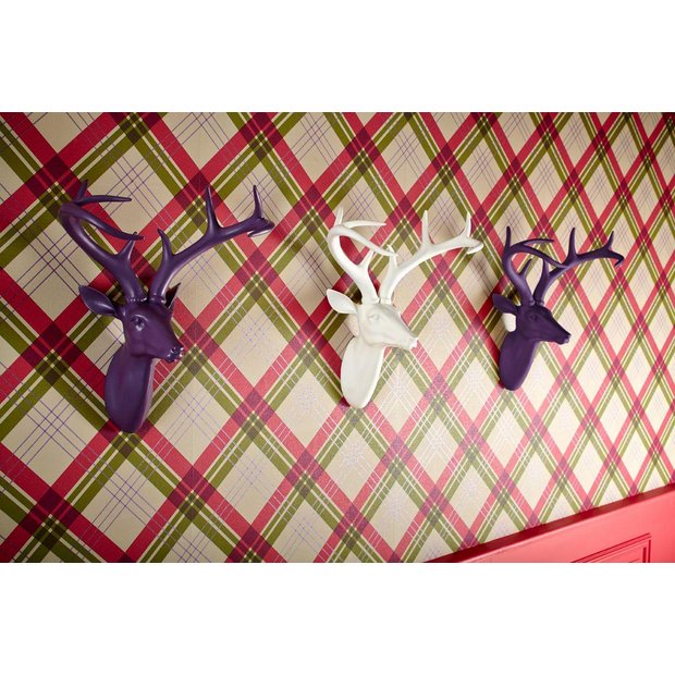 Buy Arthouse Plum Stag Head at Argos.co.uk Your Online Shop for