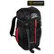 Highlander Starav 35L Backpack - Black and Red