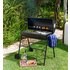 Charcoal Oil Drum BBQ with Cover