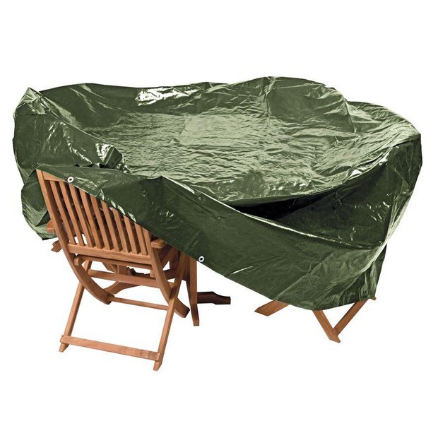 Buy HOME Heavy Duty Extra Large Oval Patio Set Cover at Argos.co.uk