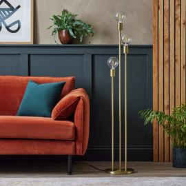 Habitat Exposed Bulb 3 Light Floor Lamp