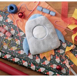 Argos Home Rocket Hot Water Bottle and Fur Cover