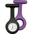 Constant Nurses' Purple and Black Fob Watch