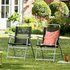 Argos Home Atlantic Steel Set of 2 Folding Chairs