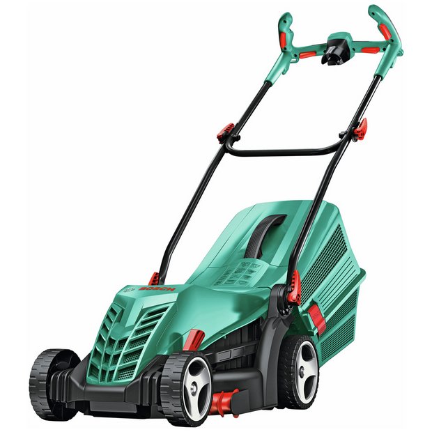 Buy Bosch 37cm Corded Rotary Lawnmower 1400W Lawnmowers Argos