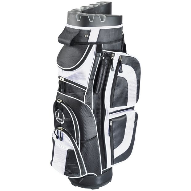 Buy Longridge Pro Cart Bag Black and White at Argos.co.uk Your