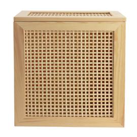 Habitat Bamboo Toilet Roll Storage Box - Natural
