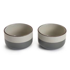 Habitat Speckle Set of 2 Ramekin - Grey