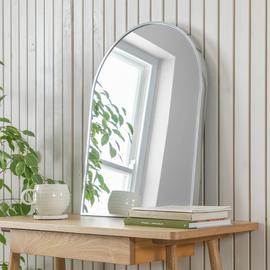 Habitat Silver Arch Wall Mirror - 60x45cm