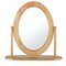 Argos Home Oval Dressing Table Mirror - Oak Effect