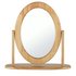 Argos Home Oval Dressing Table Mirror - Oak Effect