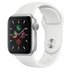 Apple Watch S5 GPS 40mm Silver Alu / White Band