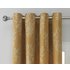 Argos Home Floral Jacquard Lined Eyelet Curtains - Mustard